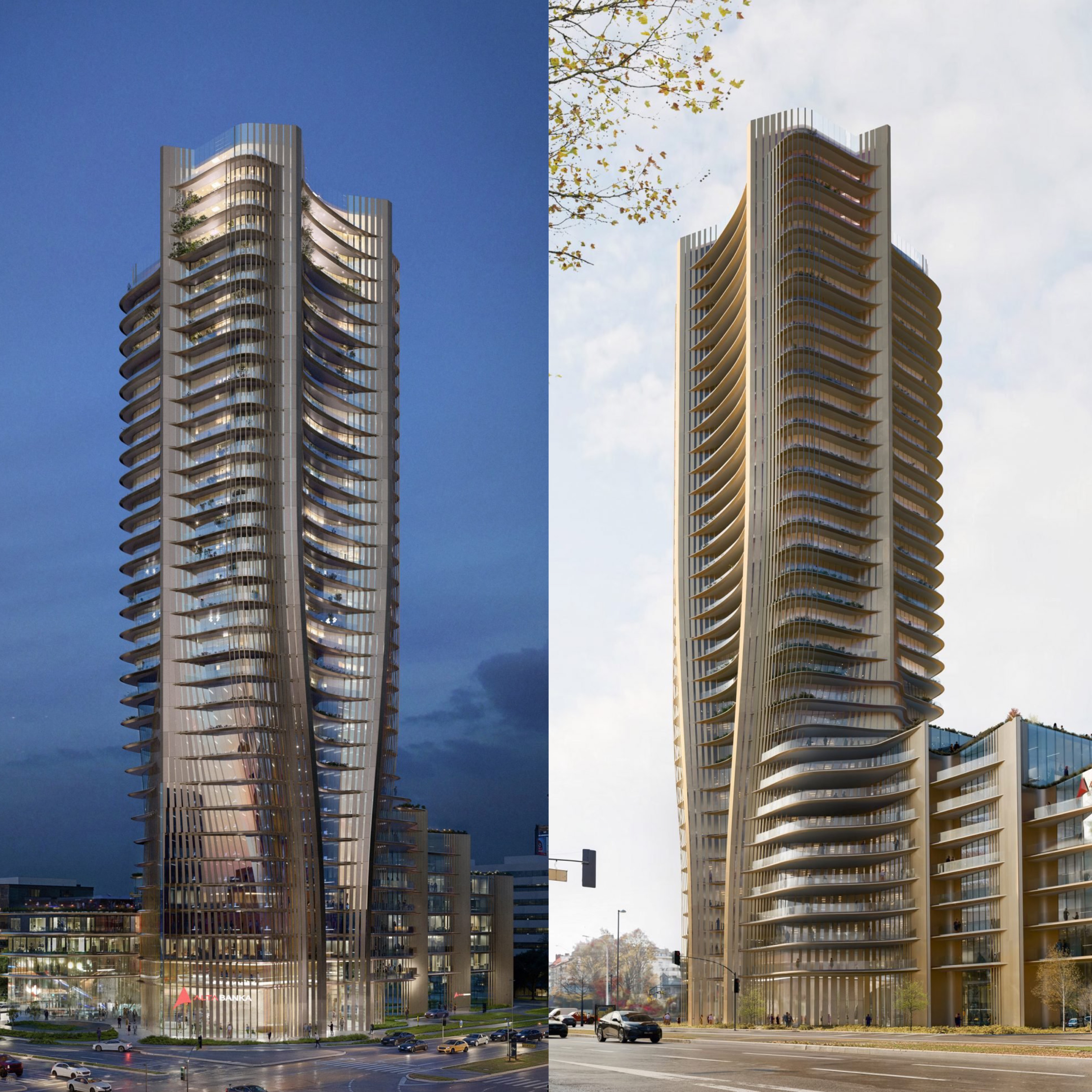 Photo representing the 'Serbia set for 35-storey new skyscraper' article