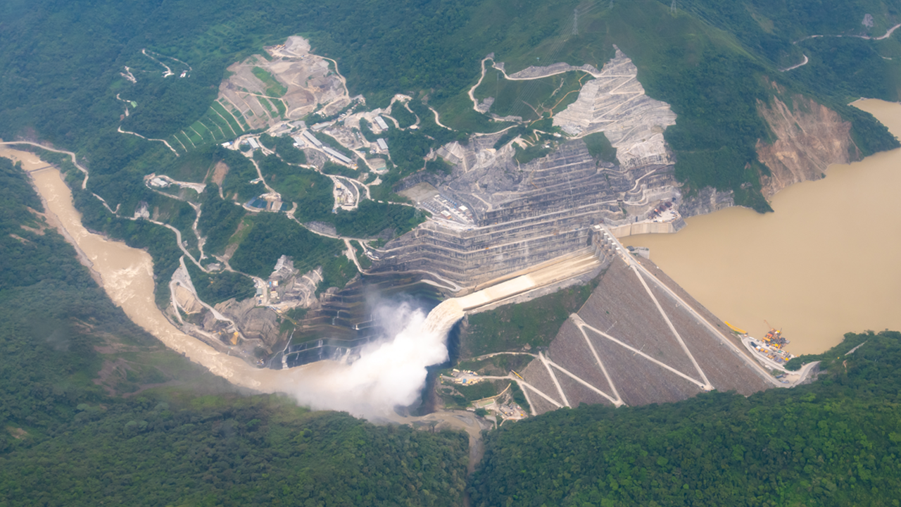 Photo representing the 'Colombia's $4BN mega-dam nearly caused catastrophe' article
