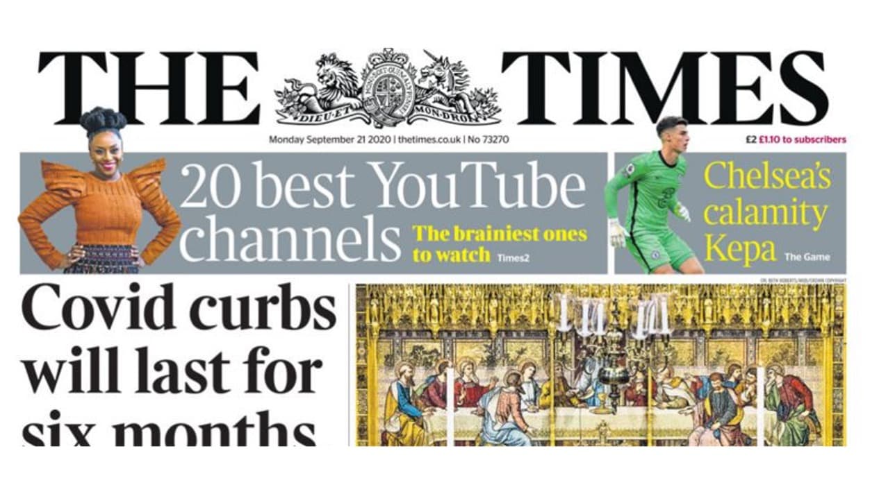Photo showcasing the The Times Names The B1M as Top YouTube Channel article