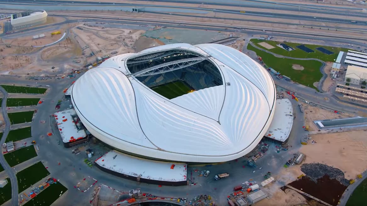 Zaha hadid al wakrah stadium has completed