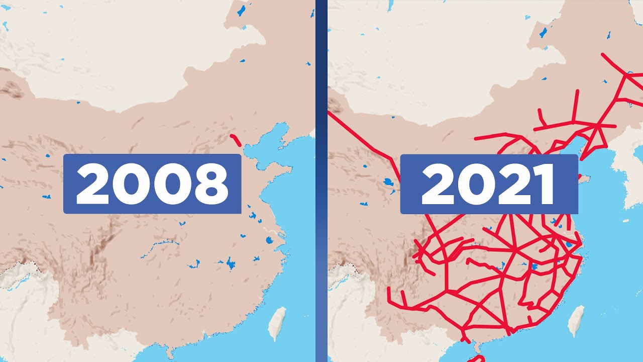 The Unstoppable Growth of China's HighSpeed Rail Network