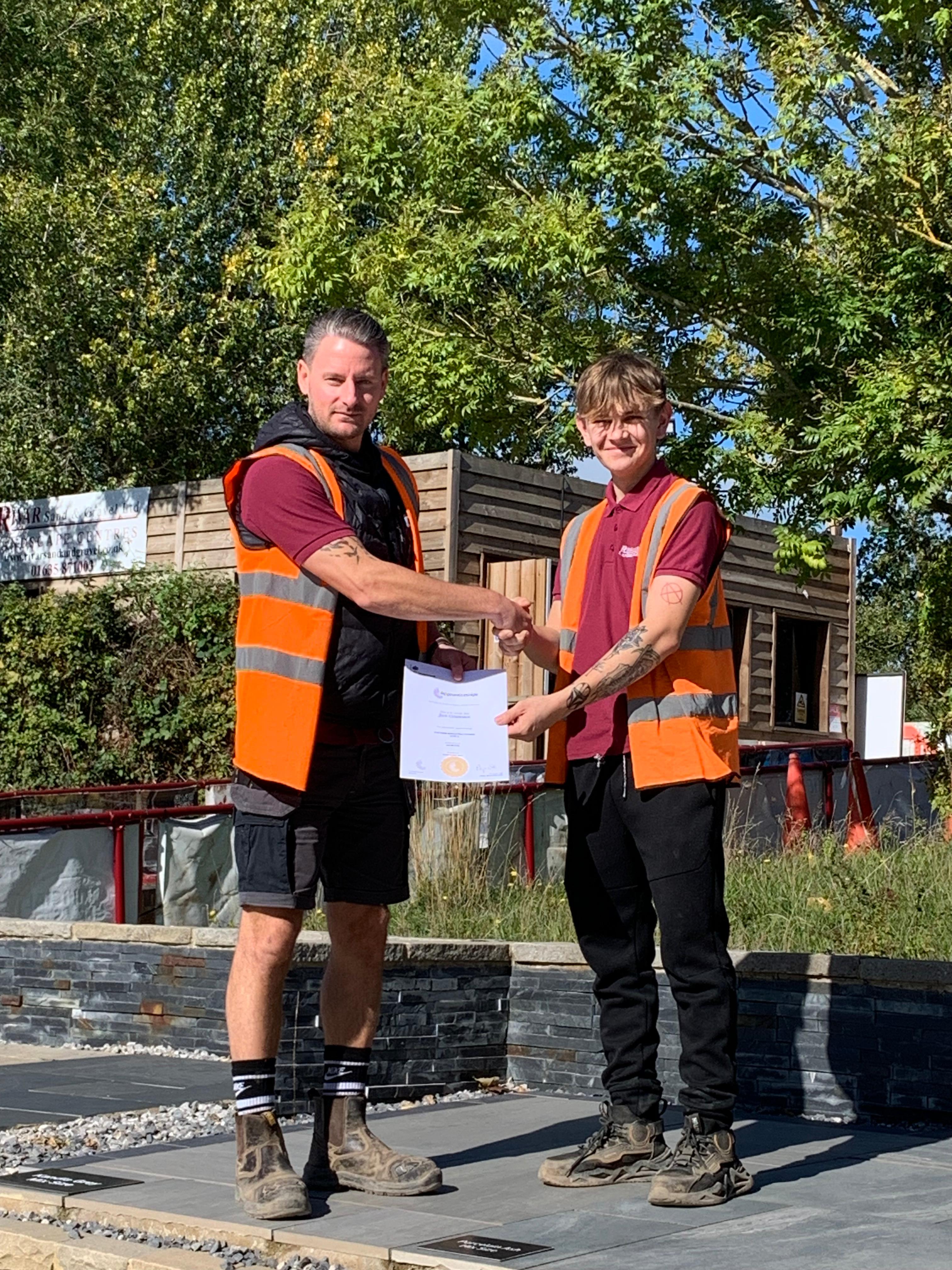 Jack gets a Distinction!