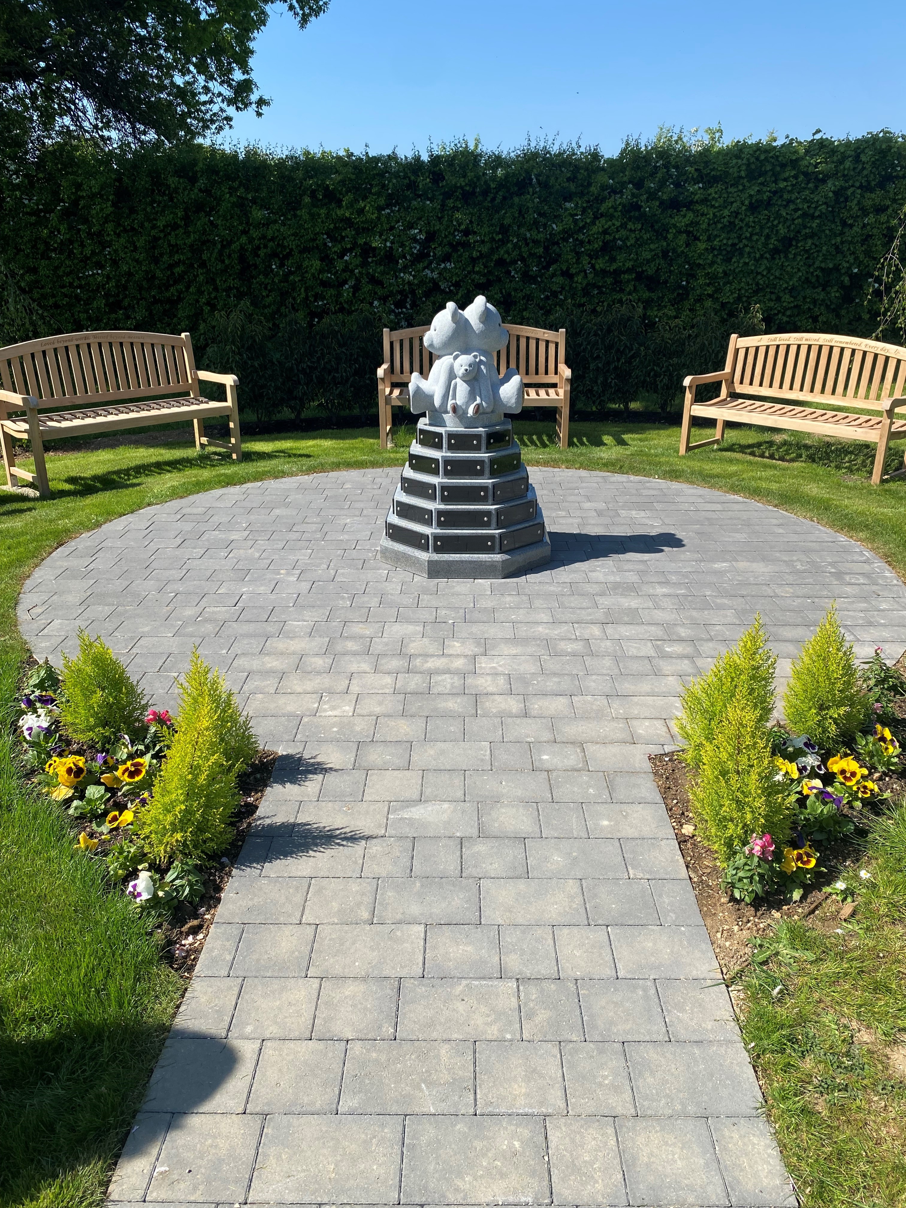 Thatcham Baby Memorial Garden completed