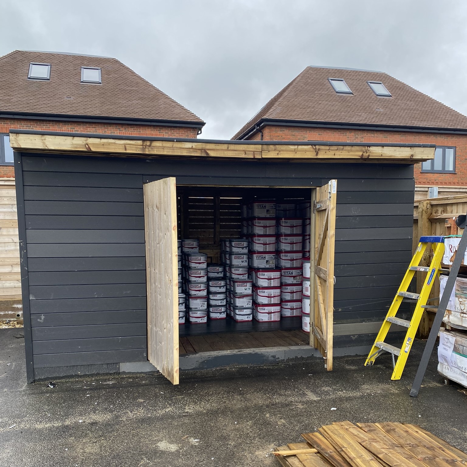 Tadleys New Shed!
