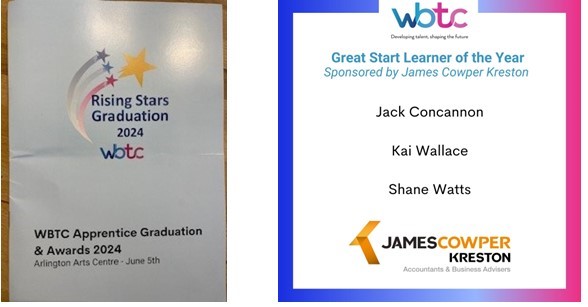 Jack is nominated for WBTC award