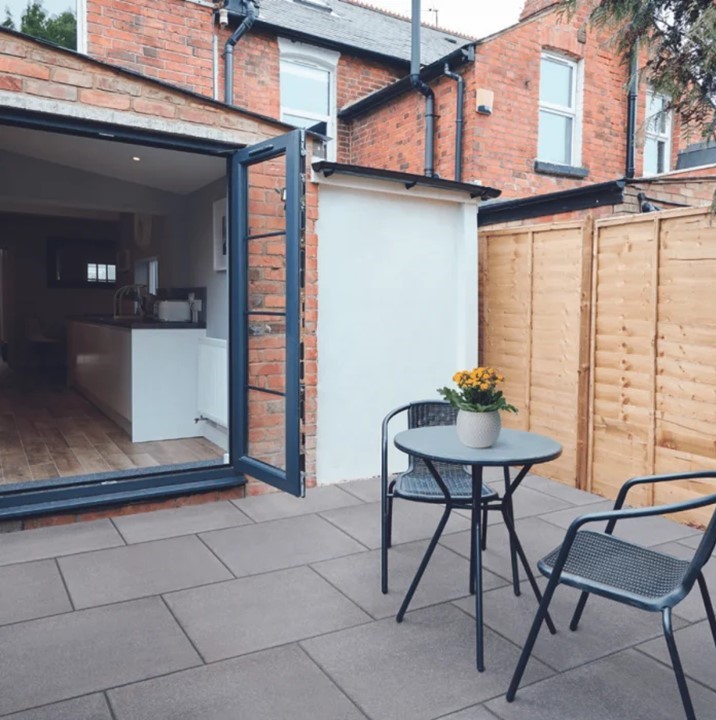 Textured Paving Dark Grey
