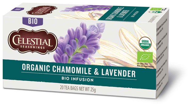 Sunita Fine Foods Celestial Seasonings Organic Chamomile & Lavender Herbal Tea