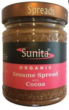 Sunita Fine Foods Organic Sesame Spread with Cocoa