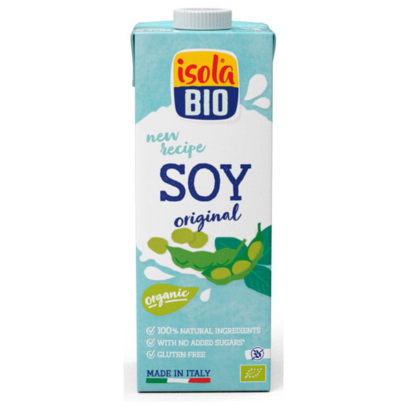 Isola Bio Organic Soya Drink Premium 1ltr and 500ml