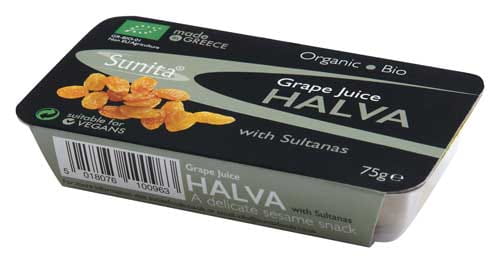 Sunita Fine Foods Organic Grape Juice Halva with Sultanas