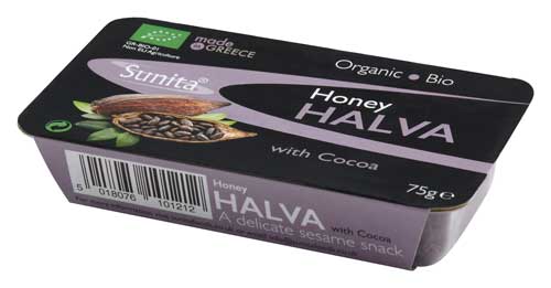 Sunita Fine Foods Organic Honey Halva with Cocoa
