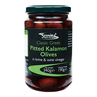 Sunita Fine Foods Pitted Kalamon Olives