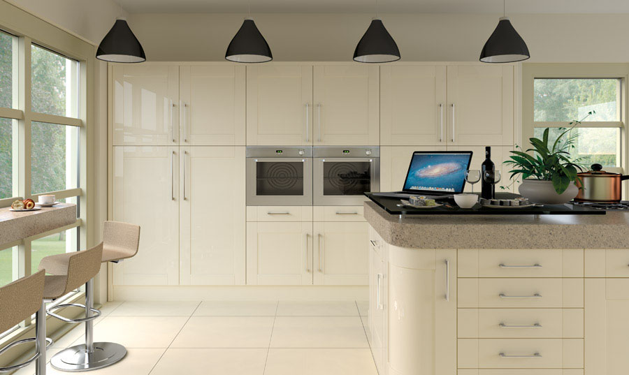 Pronto Cream Gloss Ludlow Kitchen