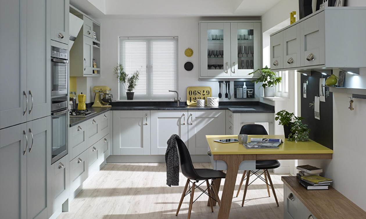Second Nature Milbourne Partridge Grey Kitchen