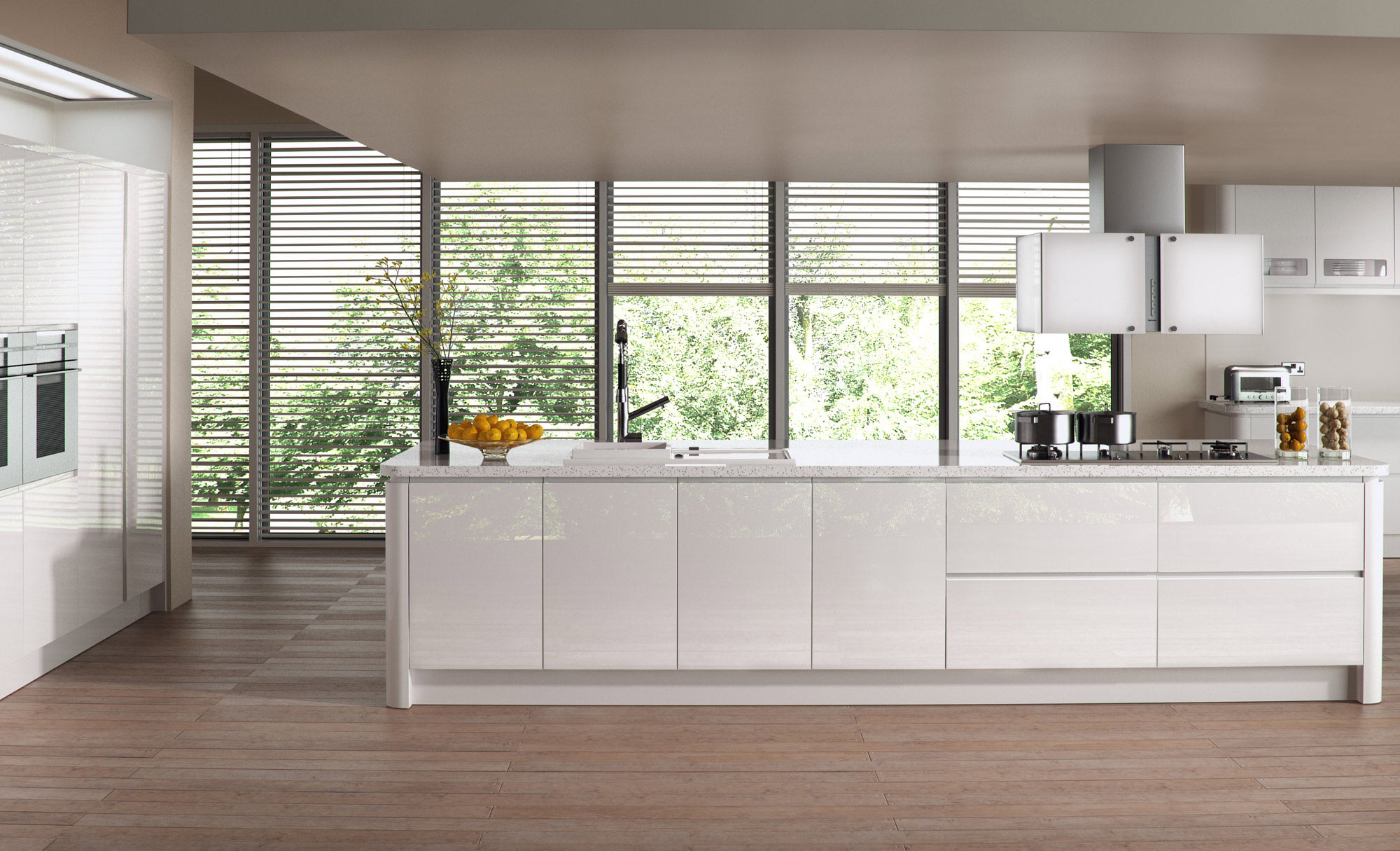 Uform Strada Gloss White Kitchen