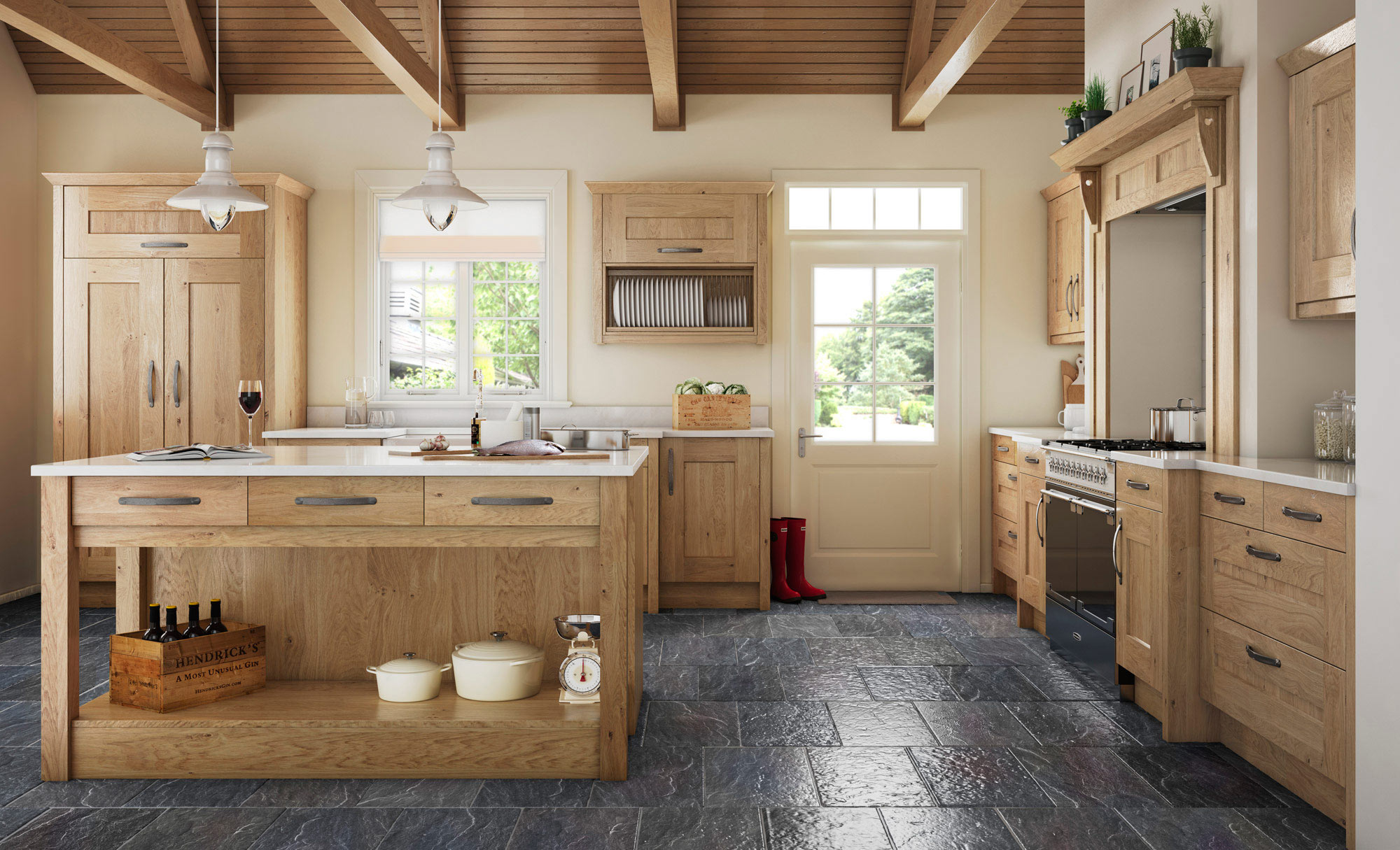 Uform Clonmel Knotty Oak Kitchen