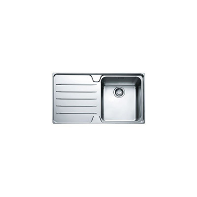Franke Laser 1.0 Bowl Sink & LH Drainer, 895 x 510mm