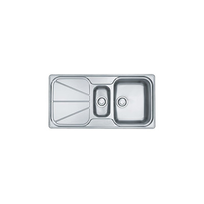 Franke Simplon 1.5 Bowl Sink & LH Drainer, 1000 x 510mm