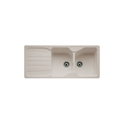 Franke Calypso 2.0 Bowl Fragranite Sink & Drainer, 1160 x 500mm