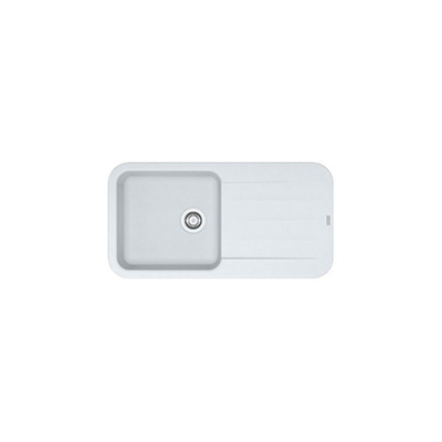 Franke Pebel 1.0 Bowl Fragranite Sink & Drainer, 970 x 500mm