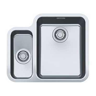 Franke Hydros 1.5 Bowl Undermount Sink, LH Small Bowl