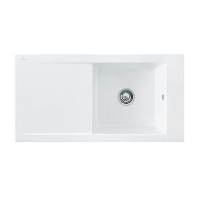 Franke Aspen 1.0 Bowl Ceramic Sink & Drainer, 1000 x 510mm