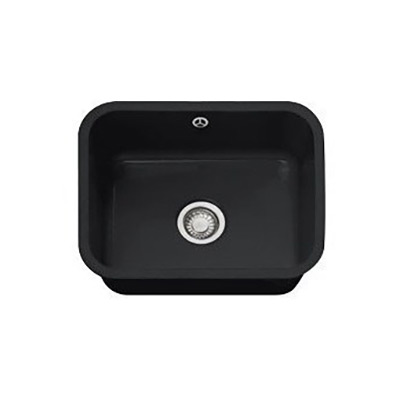 Franke V&B 1.0 Bowl Ceramic Undermount Sink, 500 x 390mm