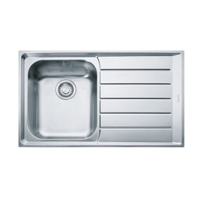 Franke Neptune 1.0 Bowl Sink & RH Drainer, 864 x 514mm
