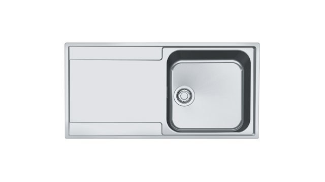 Franke Maris 1.0 Bowl Sink & LH Drainer, 1000 x 510mm