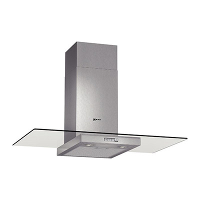 Neff 90cm Flat Design Chimney Hood With Glass