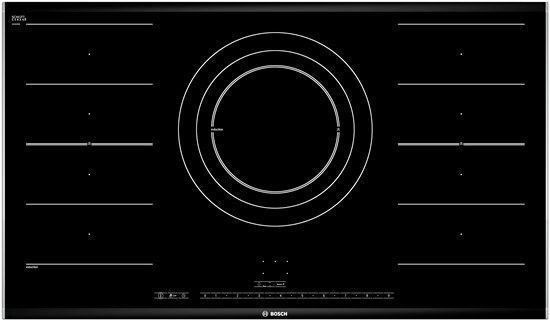 Bosch Serie 8 90cm Twin FlexInduction Plus Hob, Side Trim