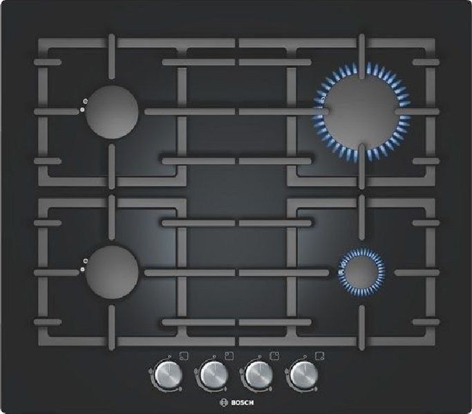 Bosch Serie 6 60cm Gas Hob, Tempered Glass