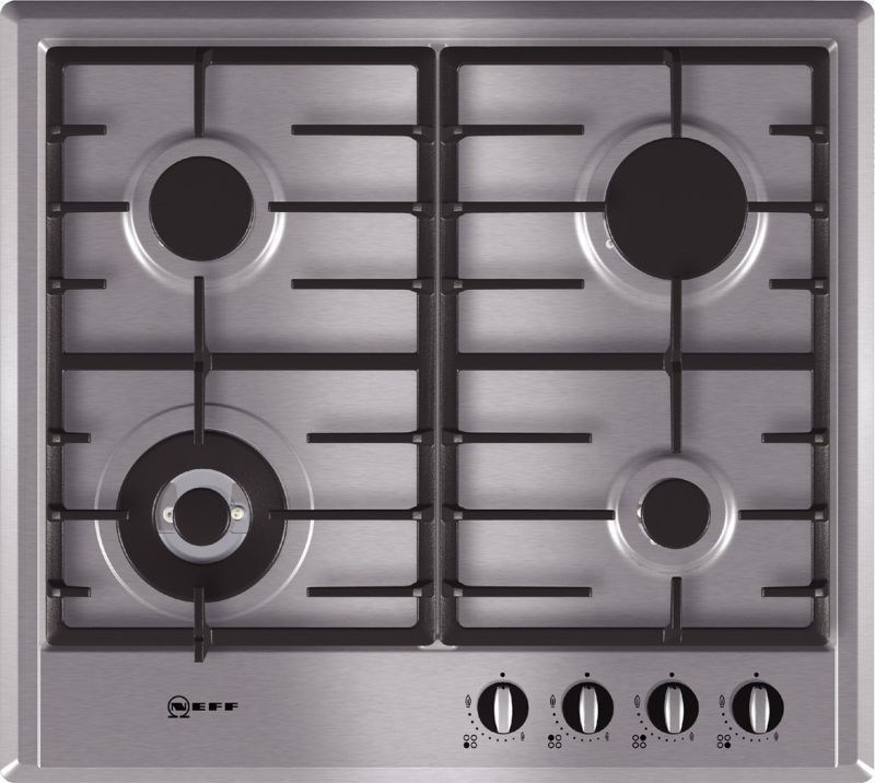 Neff 60cm Gas Hob, Front Control