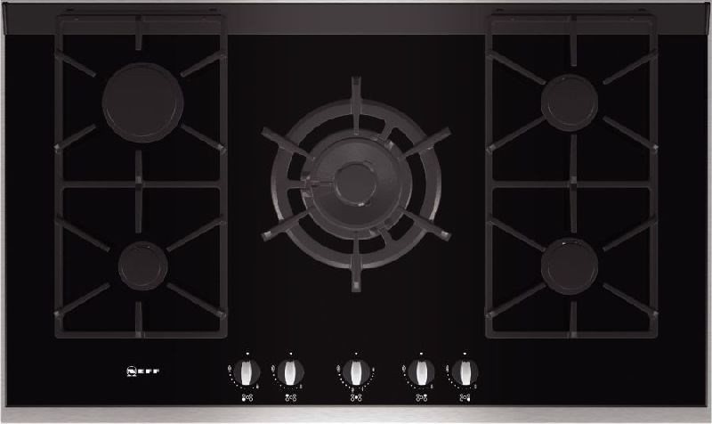 Neff 90cm Extra Wide Gas Hob With Ceramic Glass Base