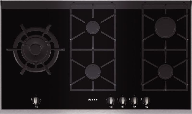 Neff 90cm Extra Wide Gas Hob With Ceramic Glass Base