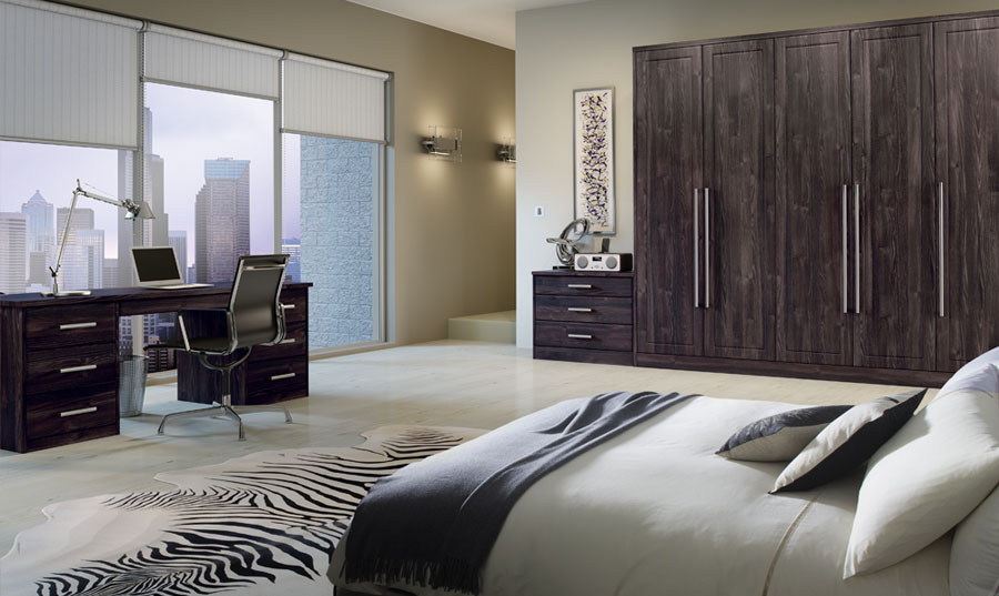 Bella Dark Oak Bedroom