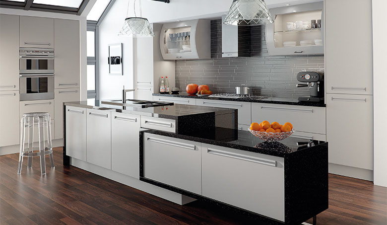 Bella Matt Dove Grey Inset Kitchen
