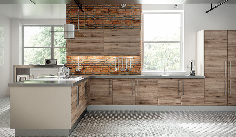 Bella San Remo Rustic Pisa Kitchen