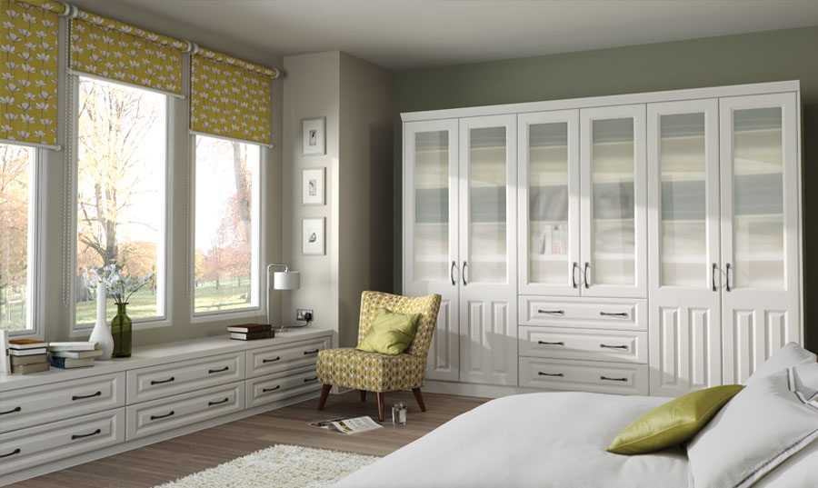 Bella Super White Ash Milano Bedroom