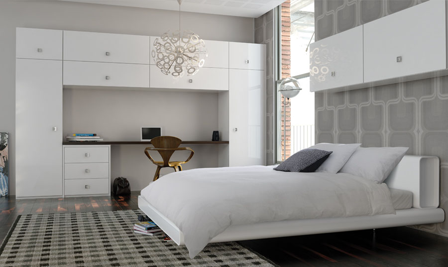 Zurfiz Ultragloss White Bedroom