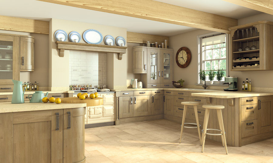 Pronto Odessa Oak Wilton Kitchen