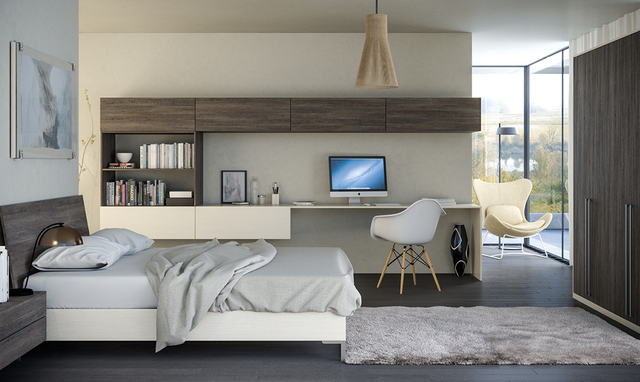 Valore Mali Wenge Mussel Bedroom