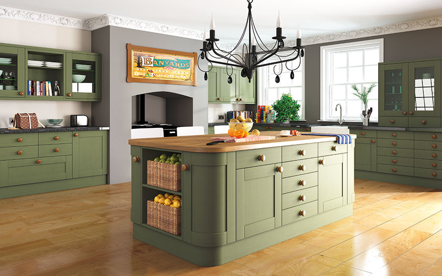 Pronto Woodgrain Paintable Wilton Kitchen