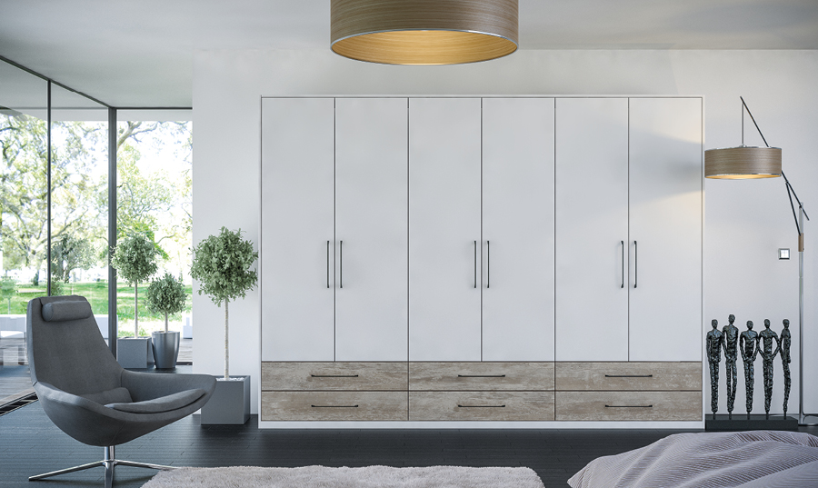 Zurfiz Supermatt Light Grey Driftwood Light Grey Bedroom