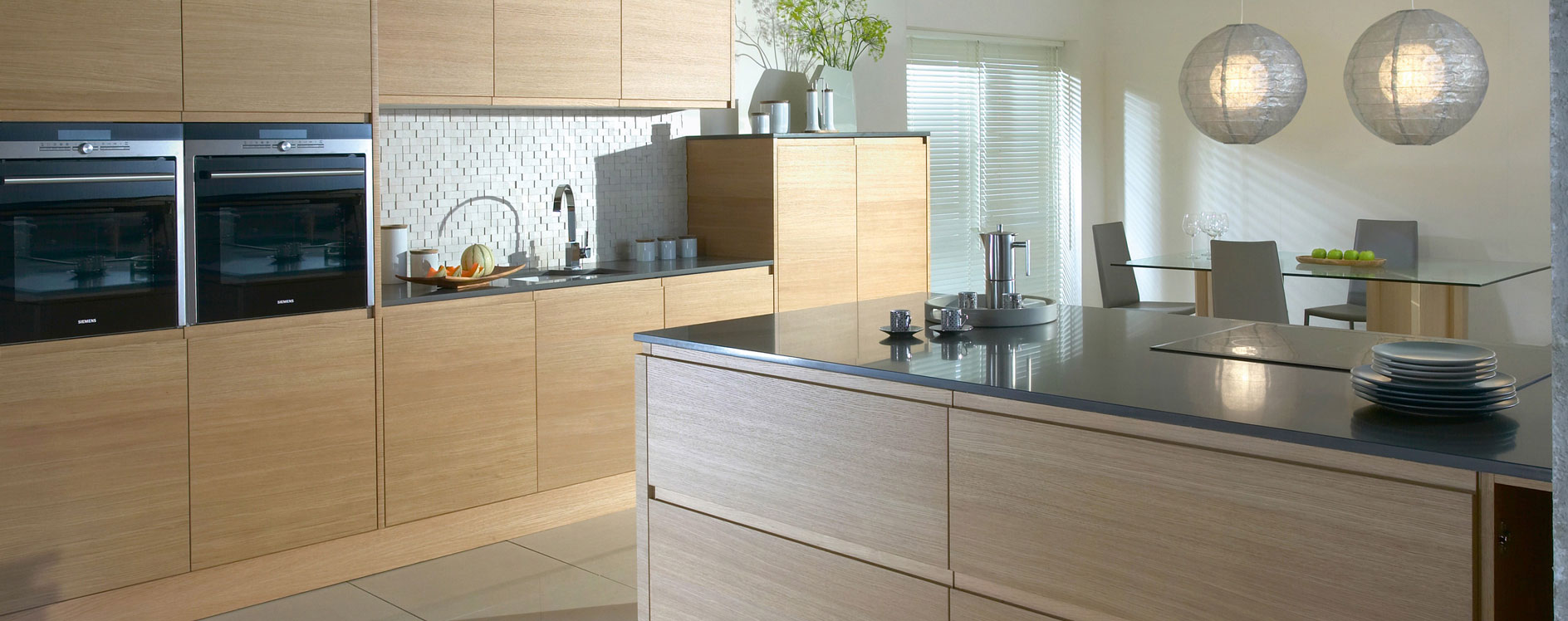 Burbidge Malmo Oak Veneer Kitchen