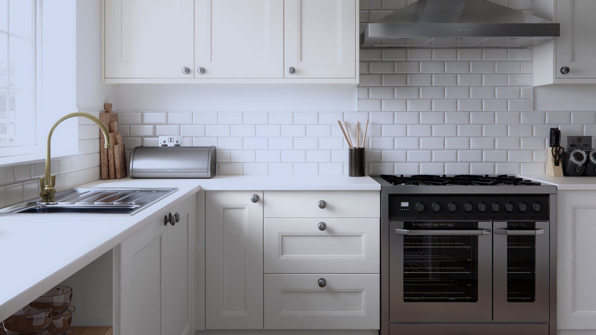 Multiwood Farringdon Beaded Kitchen
