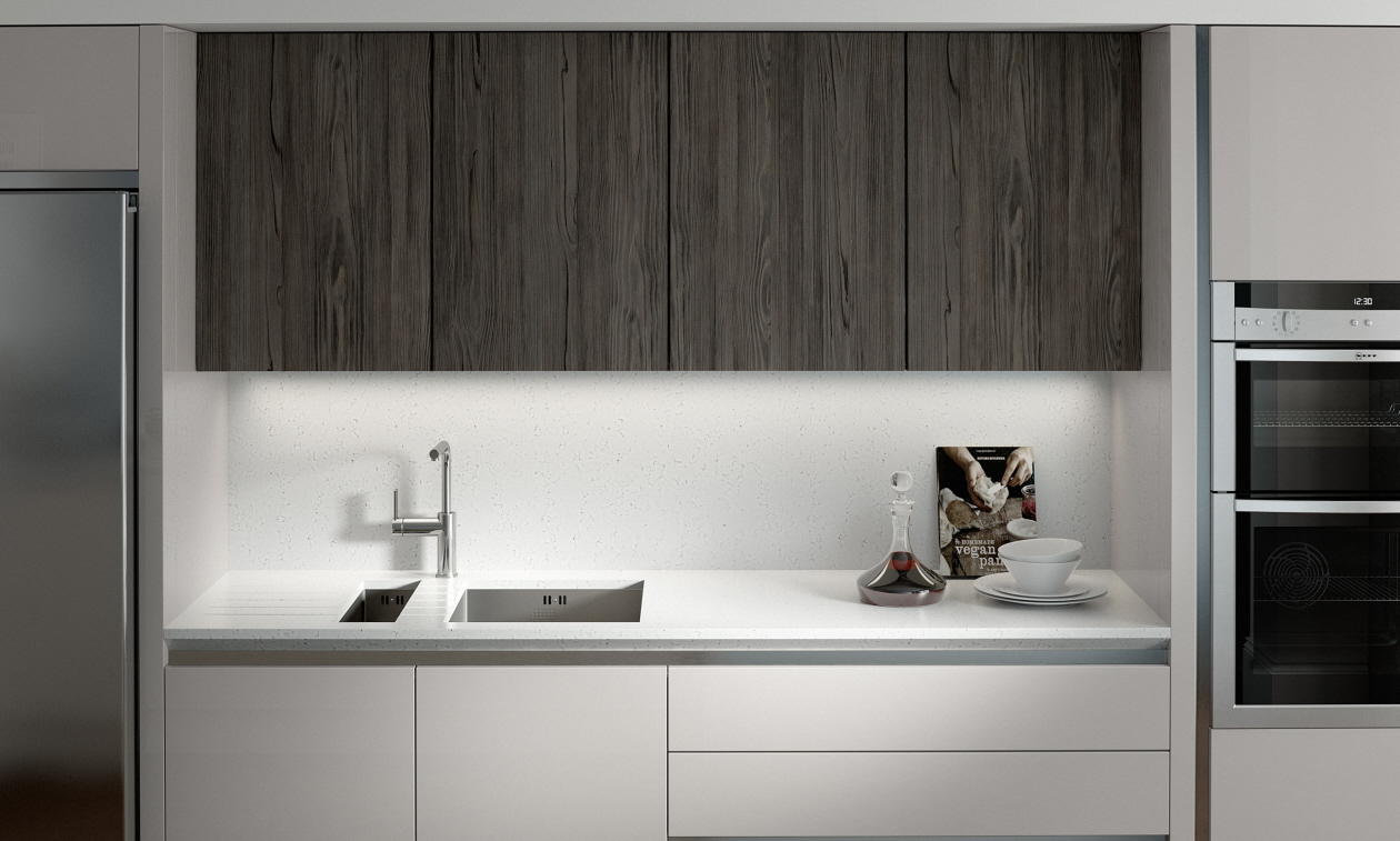 Second Nature Feature Character Graphite Kitchen