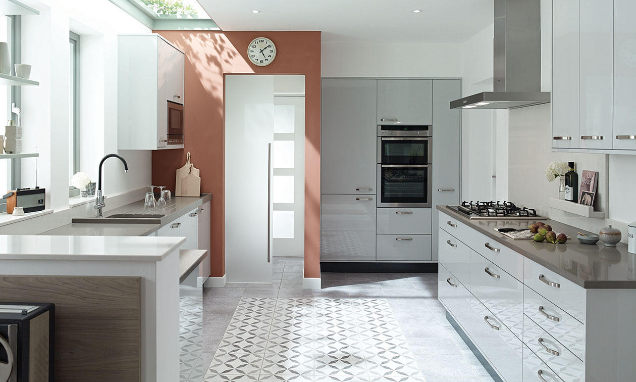 Second Nature Porter Dove Grey Kitchen