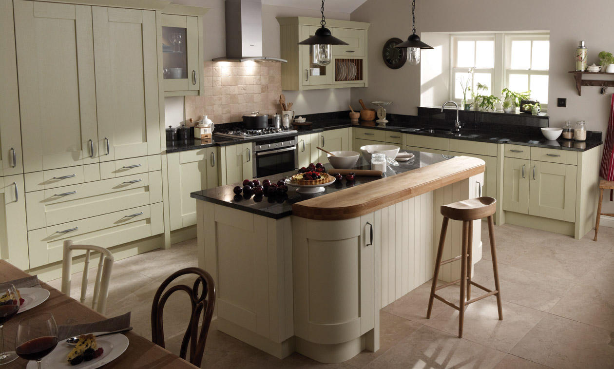 Second Nature Milbourne Alabaster Kitchen