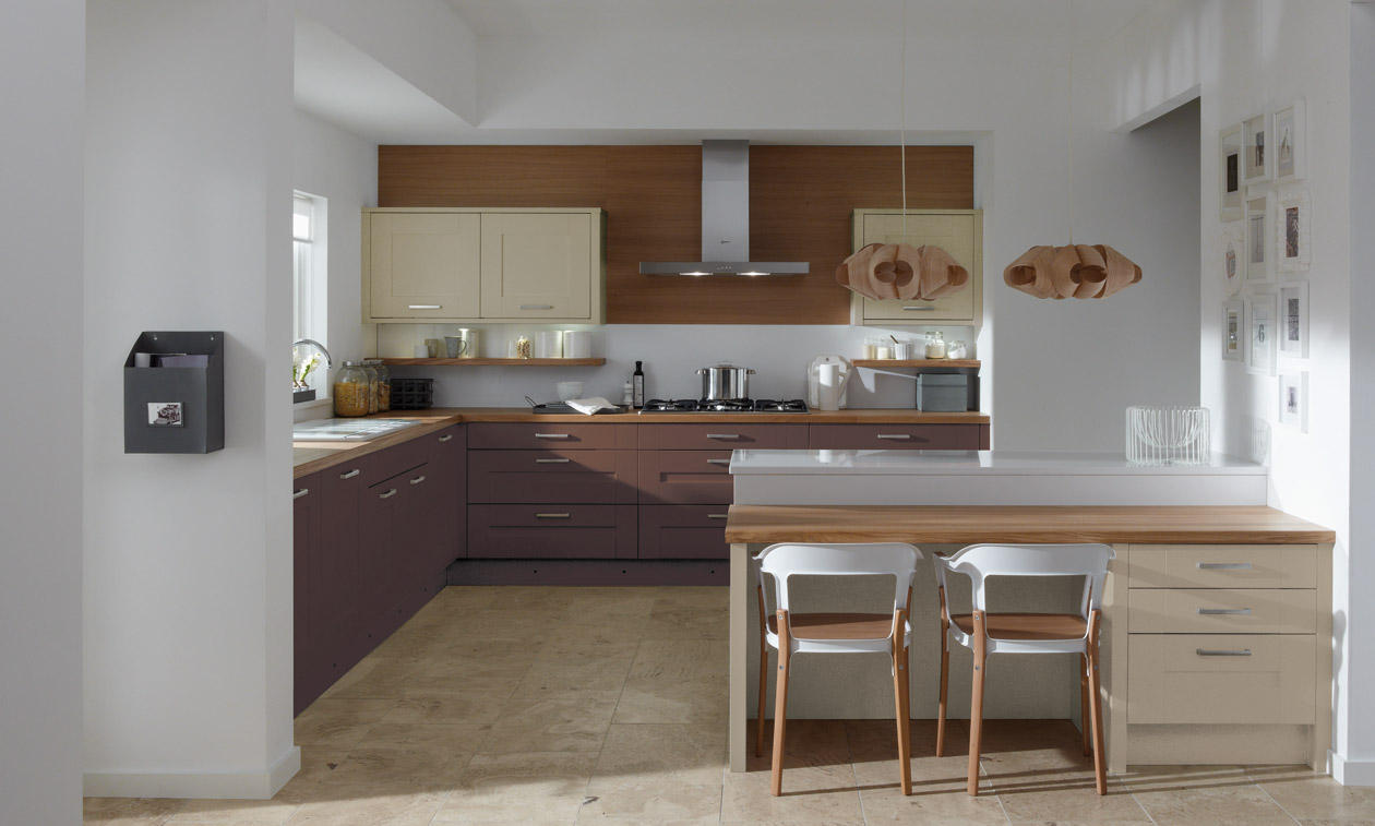 Second Nature Milbourne Painted Kitchen